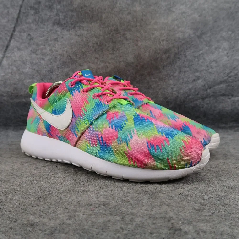 Nike Shoes Kids 7 Roshe Run Youth Athletic Sport Active School Bright Trainers